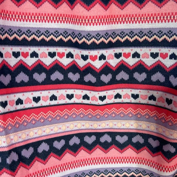 Gymboree long sleeve pink purple nightgown ruffle hemline nwt 5 or 7 size - Picture 6 of 8